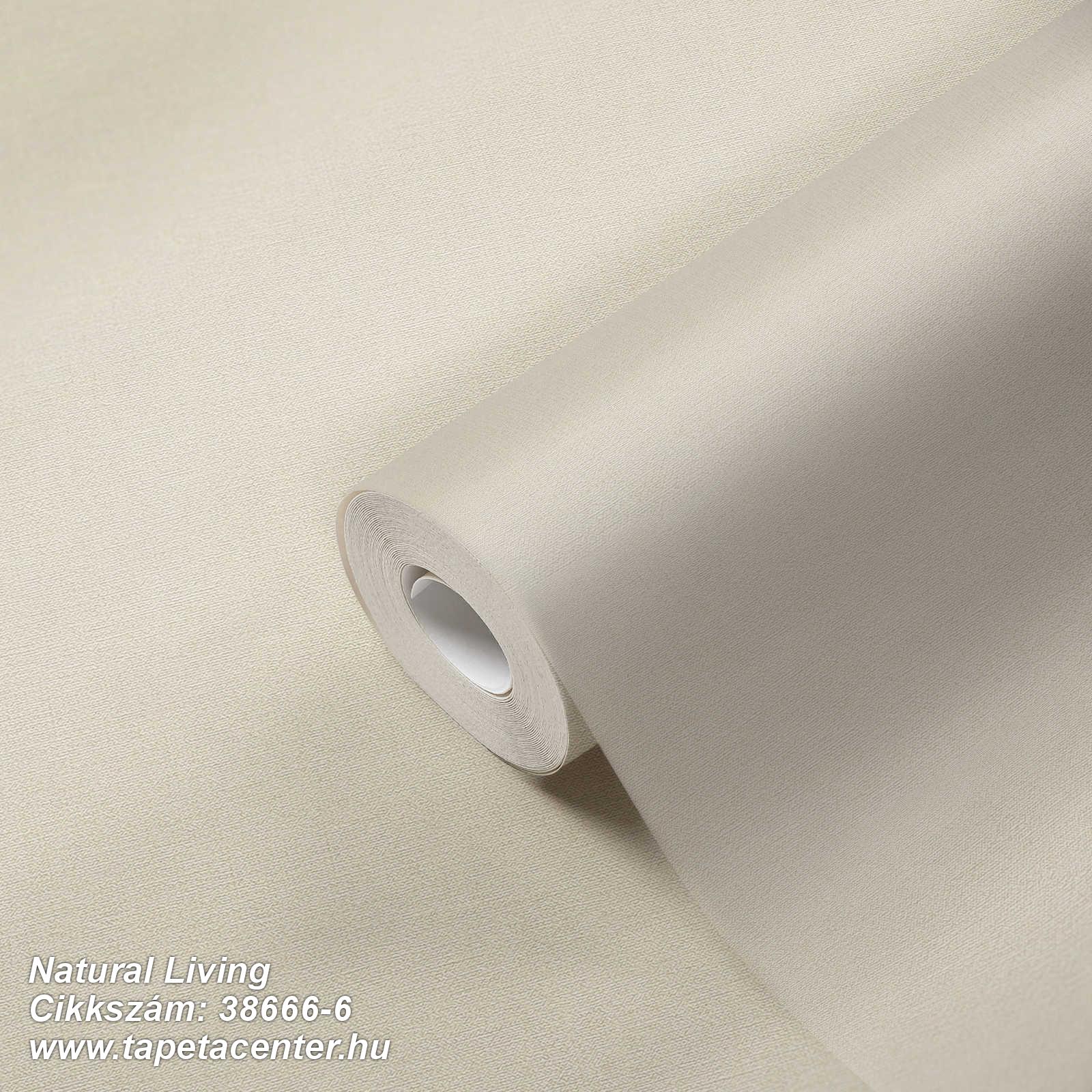 Egyszínű,textil hatású,bézs-drapp,illesztés mentes,lemosható,vlies tapéta 